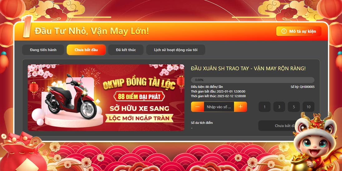 Hướng dẫn tham gia sự kiện