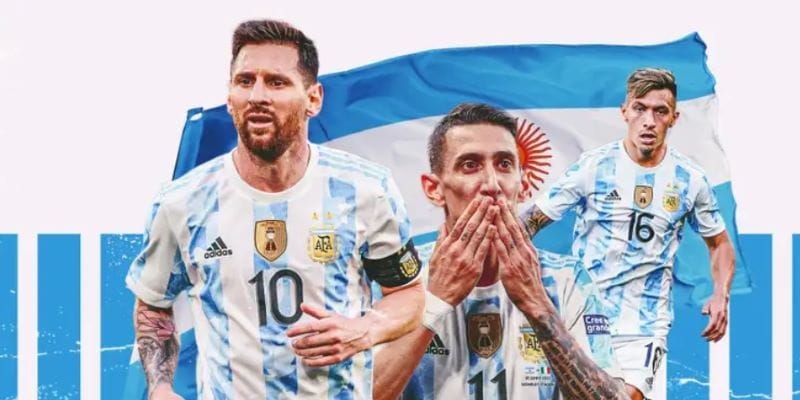 Argentina có lượng fan hâm mộ đông đảo và thành tích đáng nể