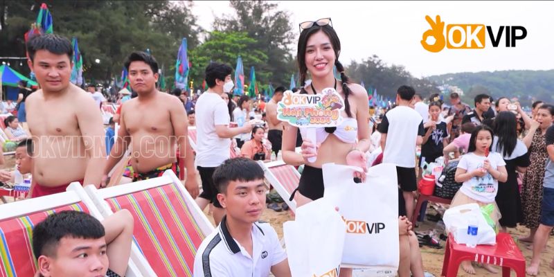 OKVIP tặng quà