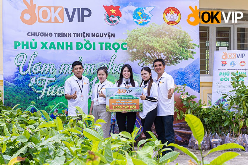 OKVIP Phủ Xanh Đồi Trọc, Ươm Mầm Tương Lai Xanh Cho Kon Tum