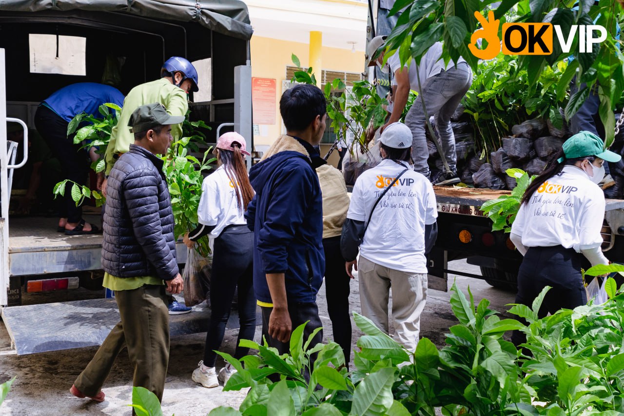 OKVIP Chung Tay Phủ Xanh Đồi Trọc