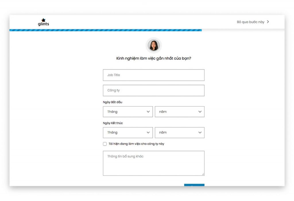Cách Tạo Hồ Sơ Xin Việc Online tại Glints